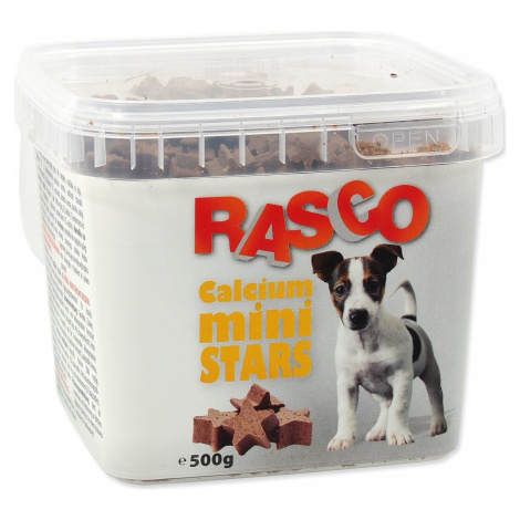 Pochúťka Rasco mini hviezdičky kalciové 0,7cm 500g