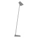 Sivá stojacia lampa s kovovým tienidlom (výška 140 cm) Cardiff – it&#39;s about RoMi