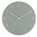 Nástenné hodiny Karlsson KA5788GR Charm Engraved Numbers, 30 cm