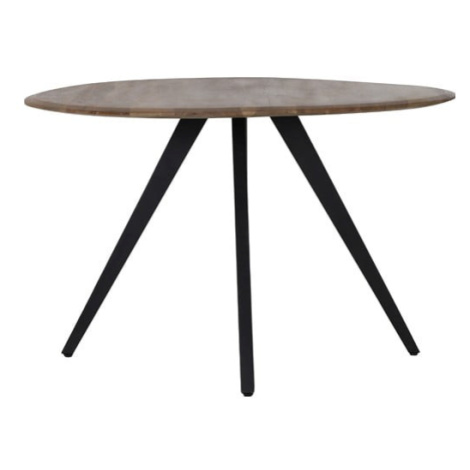 Okrúhly jedálenský stôl s doskou z akácie v prírodnej farbe ø 120 cm Mimoso – Light & Living