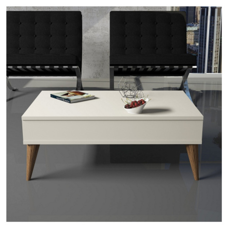 Konferenční stolek BEST krémový Kalune Design
