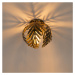Vintage stropné svietidlo zlaté 24 cm - Botanica