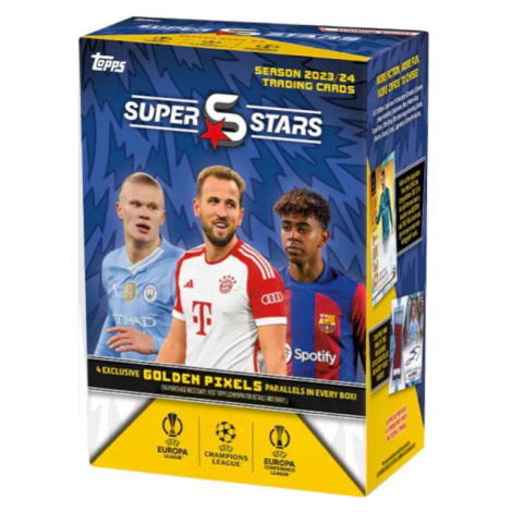 Topps UEFA Champions League Super Stars 2023/24 Trading Cards Value Box