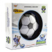 Lopta / Disk futbalový lietajúci plast 14cm na batérie so svetlom v krabičke