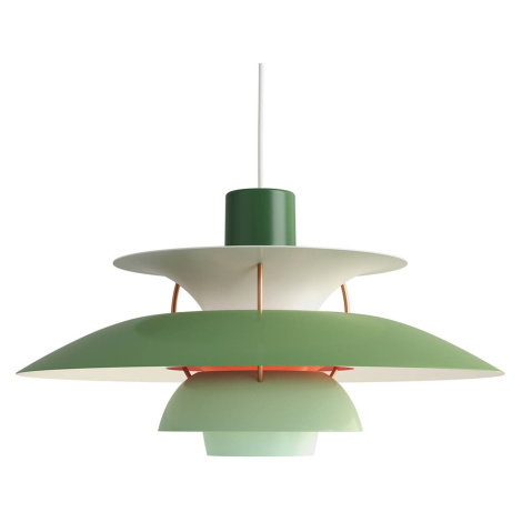 Louis Poulsen PH 5 dizajnérska lampa, zelená