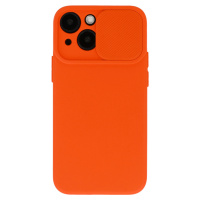Silikónové puzdro na Samsung Galaxy A13 A135 Camshield Soft oranžové