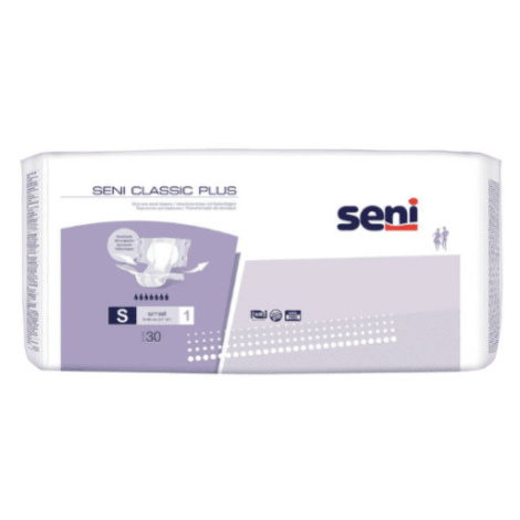 SENI Classic plus small S1 plienkové nohavičky pás 55 - 80 cm 2000 ml 30 ks