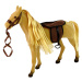 mamido  Figúrka jazdca s béžovým koňom