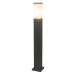 Inteligentné vonkajšie svietidlo stožiar tmavošedá 80 cm vrátane Wifi P45 - Malios