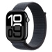 APPLE Watch Series 10 GPS + Cellular 42mm Jet Black Aluminium Case with Ink Sport Loop