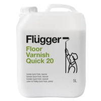 FLOOR VARNISH QUICK 20 - Lak na drevené podlahy polomatný 5 L