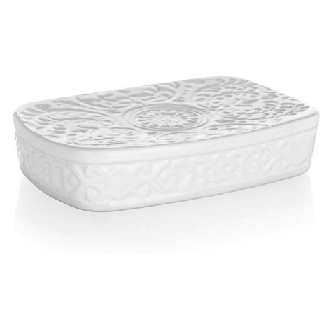 Miska na mydlo keramická biela Brilanz