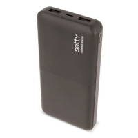 SETTY GSM043160 CIERNA POWERBANKA 10000MAH 5V