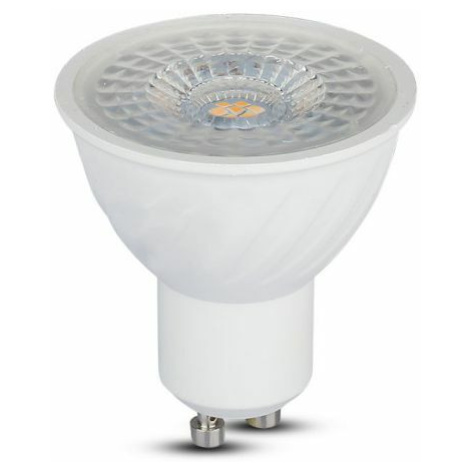 Žiarovka LED PRO GU10 6,5W, 3000K, 450lm, 110°, stmievateľná VT-247D (V-TAC)