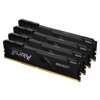 Kingston FURY Beast 64GB 3200MHz DDR4 CL16 DIMM (4x16GB) 1Gx8 Black