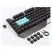 A4tech mechanická herná klávesnica, USB, čierna/strieborná