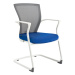Ergonomická rokovacia stolička OfficePro Merens White Meeting Farba: modrá