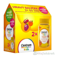 Centrum kids GUMMIES multifruit 2x60 želé