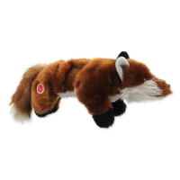 Hračka Dog Fantasy Plush líška pískacia čierne tlapky 45cm