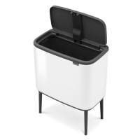 Biely dotykový oceľový odpadkový kôš 36 l Bo Touch Bin – Brabantia