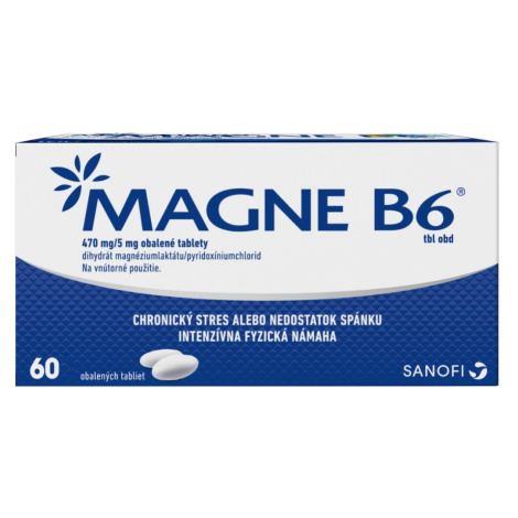 Magne-B6 tbl.obd.60 x 470 mg/5 mg