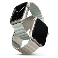 UNIQ REVIX REVERSIBLE MAGNETIC APPLE WATCH STRAP 45/44/42MM - SAGE (SAGE/BEIGE)