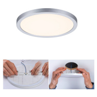 Paulmann LED panel Areo 3000K okrúhly chróm 17,5cm