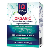 IQ MAG Organic horčík + vitamín B6 90 kapsúl