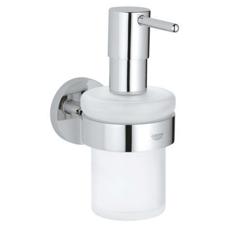 Grohe QuickFix Start - Dávkovač mydla s držiakom, sklo/chróm 41195000