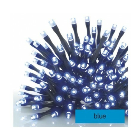 Standard LED spojovacia vianočná reťaz, 10 m, vonkajšia aj vnútorná, modrá (EMOS)