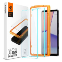 Spigen Glass tR Align Master tvrdené sklo 2 Pack Sony Xperia 1 V