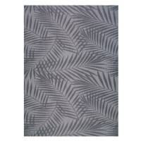 Sivý vonkajší koberec Universal Palm, 160 x 230 cm