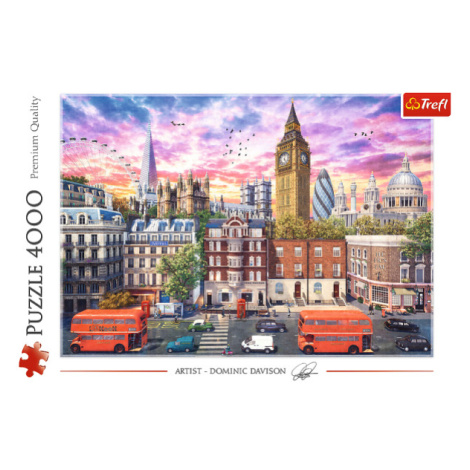 Trefl Puzzle 4000 dielikov Prechádzka po Londýne