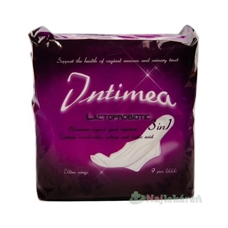 Intimea Lactoprobiotic 3v1 Ultra wings hygienické vložky 9ks