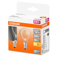 OSRAM Classic P LED žiarovka E14 4W 2.700K číra