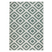Kusový koberec Twin-Wendeteppiche 103131 grün creme – na ven i na doma - 80x350 cm NORTHRUGS - H