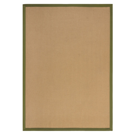 Kusový koberec Herringbone Border Kira Green - 200x290 cm Flair Rugs koberce