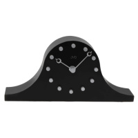 Drevené stolové hodiny napoleónky  JVD HC202.1 čierne, 28cm
