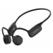 EVOLVEO BoneSwim Pro MP3 32GB, bezdrôtové slúchadlá s mikrofónom na lícne kosti, čierne