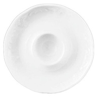 Stojan na vajíčko porcelán Lilien Bellevue, biely 6 ks
