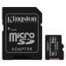 Kingston microSDXC Canvas Select Plus 64GB A1 Class 10 100MB/s + SD adaptér