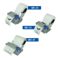 Star SK-1 and SK-4 Series, 8 dots/mm (203 dpi), cutter, USB, RS232
