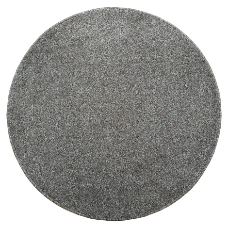 Kusový koberec Apollo Soft hnědý kruh - 100x100 (průměr) kruh cm Vopi