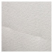 Biela rohová pohovka z textílie buklé (pravý roh) Ariella – Ropez