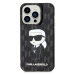 Original faceplate case KARL LAGERFELD KLHCP15LHNKMKLK for iPhone 15 PRO (Ikonik Monogram / blac