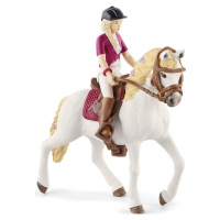 Schleich Blondína Sofia s pohyblivými kĺbmi na koni