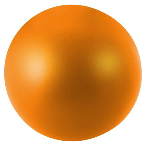 Antistresová loptička 11 cm svietiaca v tme oranžová
