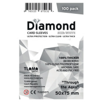 TLAMA games Obaly na karty Diamond White: 