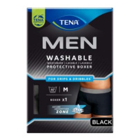 TENA Men washable pracie inkontinenčné boxerky čierne M 1 kus