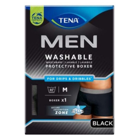 TENA Men washable pracie inkontinenčné boxerky čierne M 1 kus